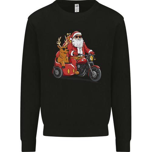 Motorbike sidecar christmas - &,