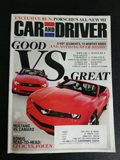 Car and Driver Magazine August