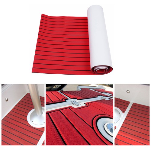 Red eva foam teak decking - red,