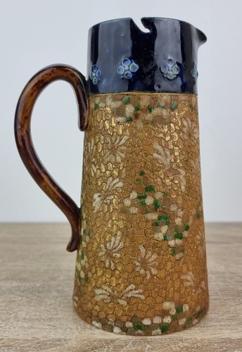 Royal doulton floral jug vase - doulton,