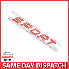 METAL SPORT BADGE DECAL EMBLEM