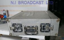 Metal flightcase to suit 2U rack items  (54cm depth )  is suited for 2U rack mou