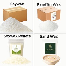 100% Natural Clean-Burning Wax