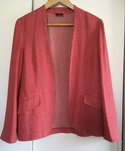 Red mix linen viscose - m&s,