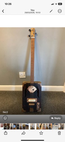 Cigar box guitar - cigar,