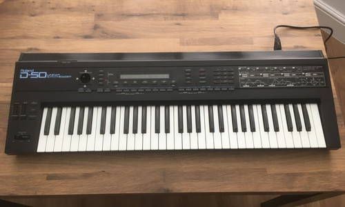 Roland linear synthesizer - d-50,