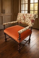 Barley Twist Antique Oak Chair