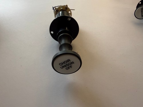 Rodgers organ lighted - organ, drawknob