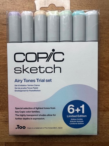 Copic sketch pens set 7 - ,