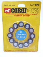 VINTAGE CORGI TOYS 1352 SPARE WHEELS FOR 338 CAMARO 276 OLDS TORONADO 1968