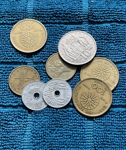 Small lot coins from greece - lot,