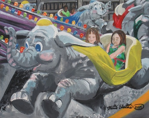 Kids carnival rides flying - kids,