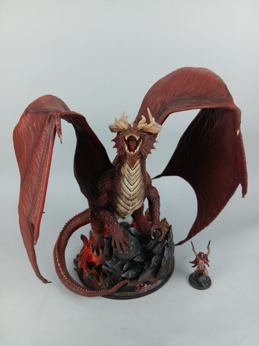 Colossal red dragon - dragon,