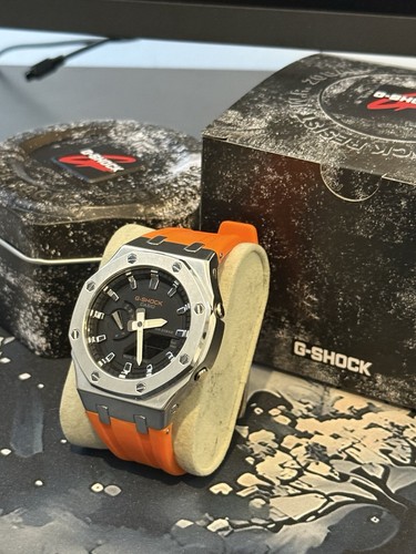 Gshock gm2100 orange custom - gm2100,