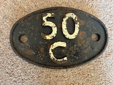 British Railways Shed Plate 50C