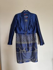 Blue Dress Size 12 Sonia Pena Designer