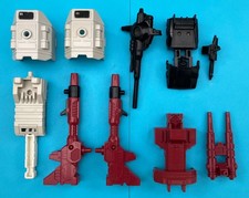 Transformers G1 Metroplex Parts Six Gun,  Slammer, Knees, scamper  Bundle Lot