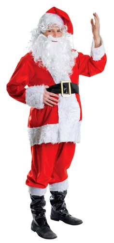 Santa claus suit plush costume - claus,