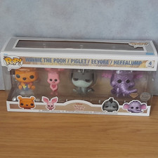 Funko Pop!  Winnie The Pooh 4-Pack Winnie, Piglet, Eyeore, Heffalump Disney