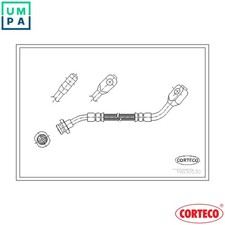 BRAKE HOSE 19030530 FOR NISSAN