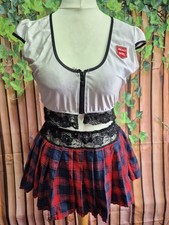 Ann Summers Fantasy School Girl Fancy Dress Role Play Size 12-14