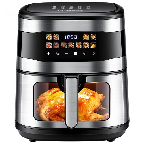 10l air fryer visual window - air,