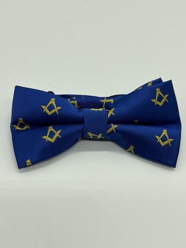 Masonic regalia blue bow tie - masonic,