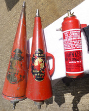 Vintage Minimax x 2 & a John Ker fire extinguisher barn find collect only CM08PX