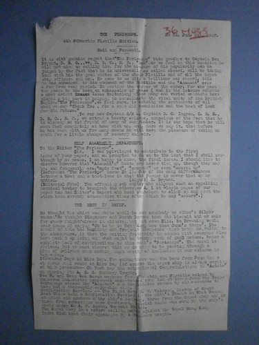 6th june 1947 - 6th, periscope"