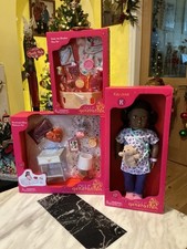 Our Generation bundle - Karrissa Doll,Bedtime Glow & Under the Weather sets NEW