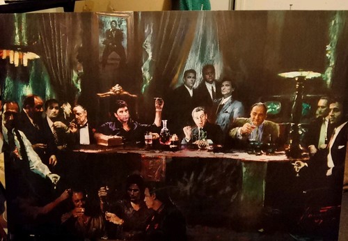 Gangland last supper - last, painting