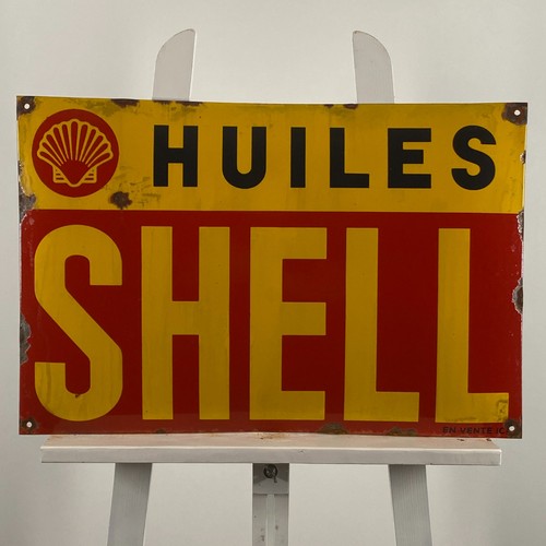 Shell advertising sign - sign,