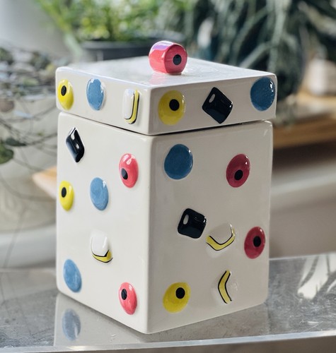 Novelty biscuit jar - biscuit,