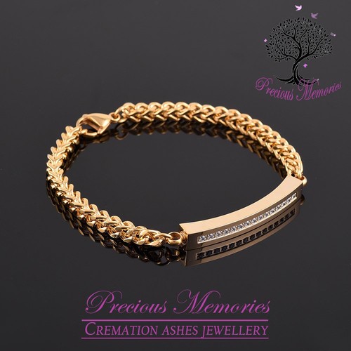 Gold cremation ashes urn - cremation,
