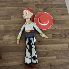 Thinkway Toys Disney Toy Story Jessie Pull String Talking Doll WORKING With Hat