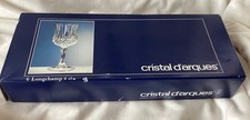 lead crystal glasses x 6 longchamp 6 cl Cristal Darques