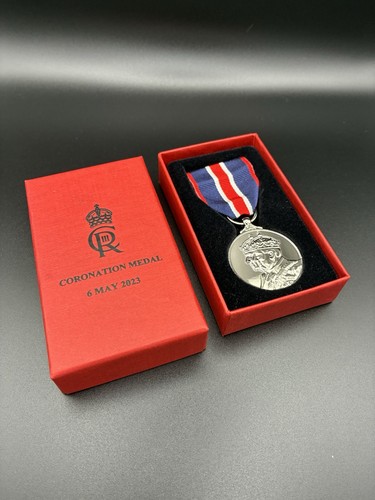 King charles coronation medal - king,