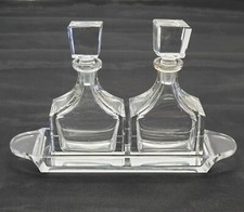Art Deco Cut Glass Oil &