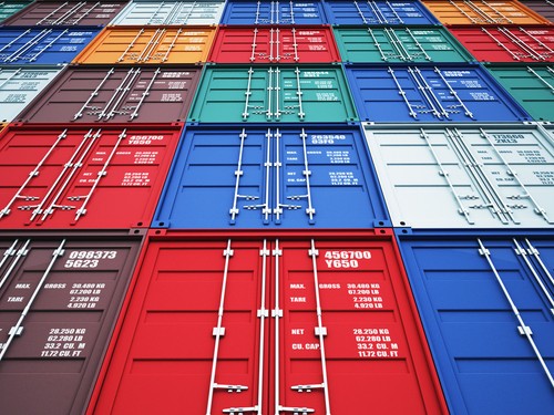 Shipping container skip - shipping,