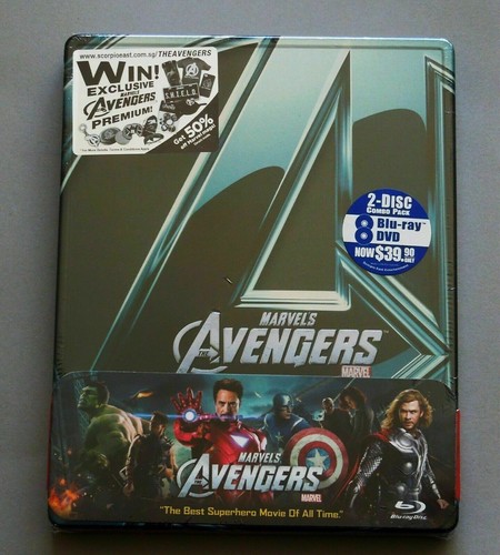 Avengers singapore blu ray - avengers,