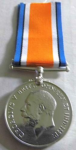 Ww1 british war medal - war, sister
