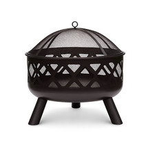 Outdoor Fire Pit BBQ Grill