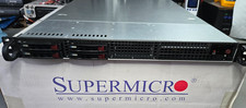 1U Server - SUPERMICRO X11SSH-LN4F, Xeon E3-1220 v6,DDR4 32GB ECC Ram, 480 G SSD