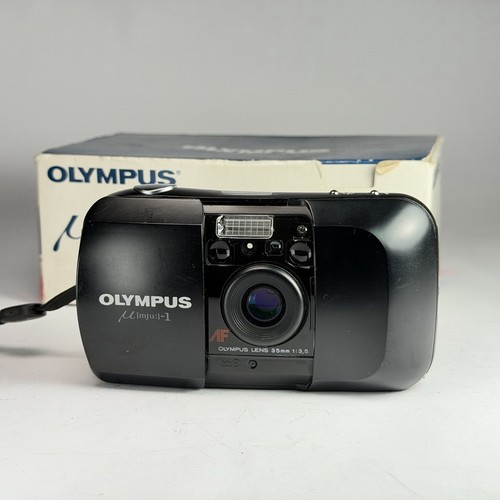 Film camera olympus mju - olympus, i