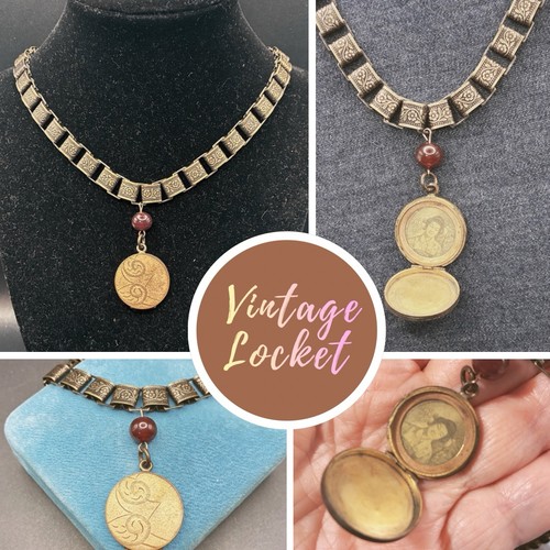 Vintage rose gold locket new - rose, locket,