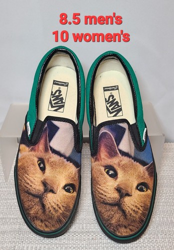 Vans canvas cat shoes - vans,