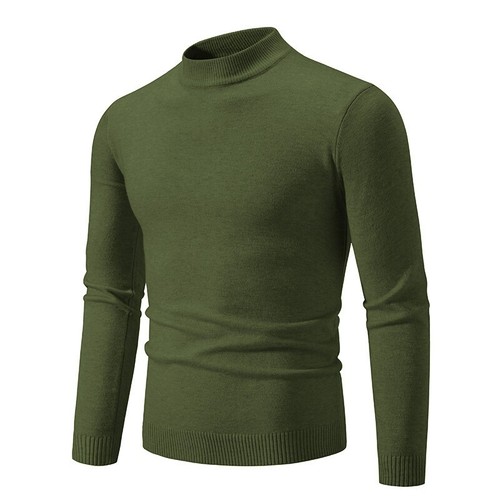 Men pure wool jumper - pure,