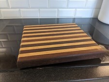 Handmade solid hardwood cutting board, ideal gift or keepsake, beautiful wood