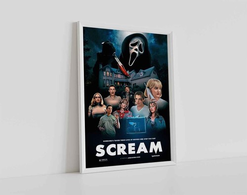 Scream horror movie poster - movie,