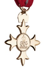 Full Size Replica OBE Medal. Military Award/Ribbon. Order of the British Empire